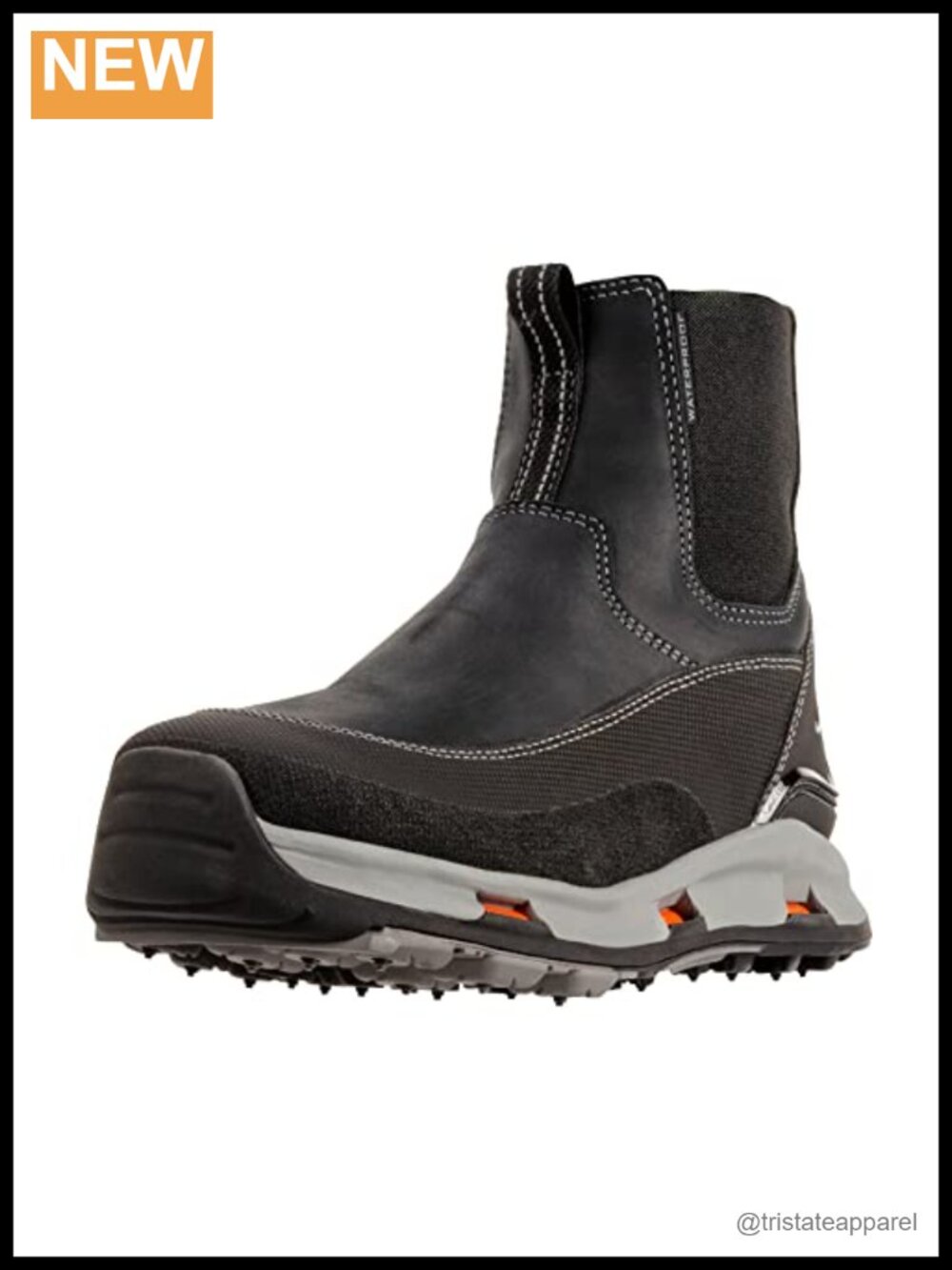 Waterproof Fleece Lined Pull-On Chelsea Bootie Ankle Boot